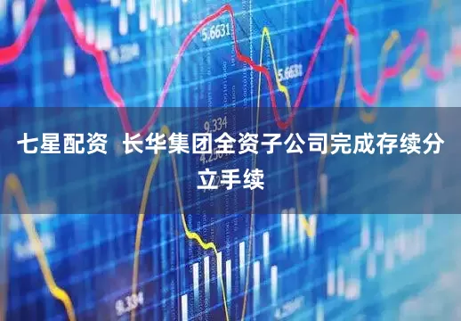 七星配资  长华集团全资子公司完成存续分立手续
